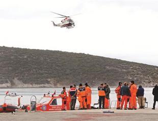 Aegean storm kills two men