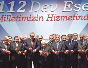 Turkish PM launches 112 projects on 12.12.12