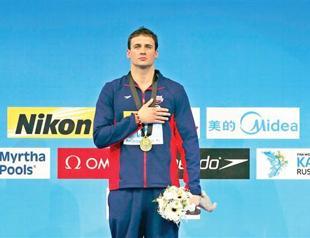 Ryan Lochte opens World Champs with double gold