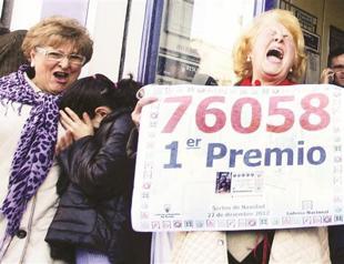 Christmas lottery breaks crisis woes