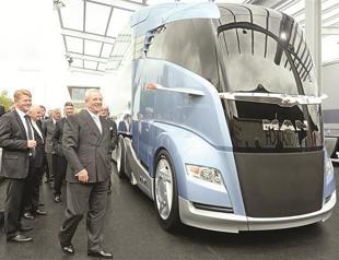 Volkswagen truck halts production temporarily