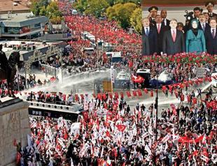 One Turkey marks two Republic Days