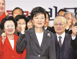 S Korea’s Park puts security issues first