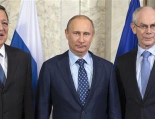 EU welcomes Putin with Syria back in focus