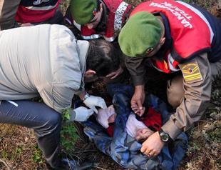 Baby rescued 26 hours after crash that killed parents