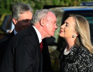 Clinton in hospital with blood clot