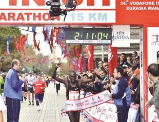 African athletes dominate medals Eurasia Marathon