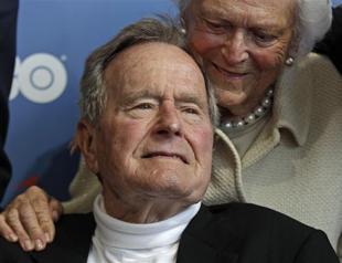 Former US president Bush in intensive care