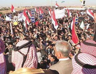 Sunnis rally against al-Maliki’s policies
