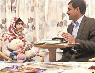 Malala’s father gets UK consulate job