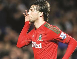 Manager Laudrup confident Michu won’t fly Swans’ nest