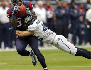 Texans trip Jaguars in overtime thriller