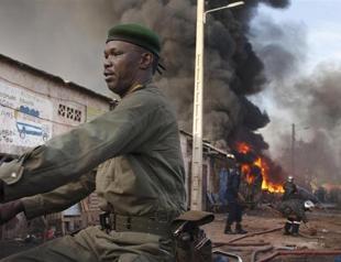 French jets pound Mali as top Islamist reported killed