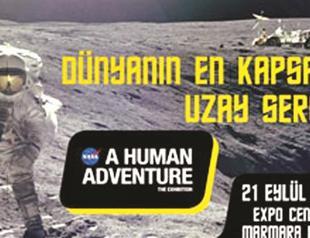 A human adventure at the space exhibit