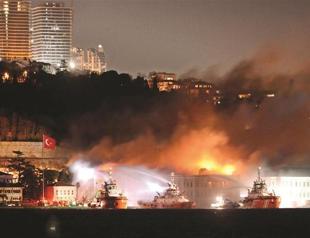 Fire at historical university building prompts questions