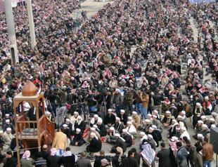 Syria calls million man prayers on Friday
