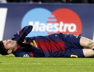 Messi gives Barcelona cause for concern