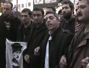 German soldiers attacked during protest against Patriots