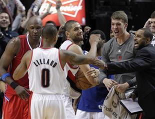 Batum posts triple-double as Blazers down Clippers