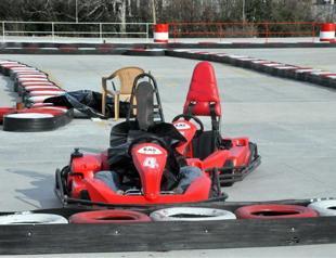 University student beheaded in go-cart crash