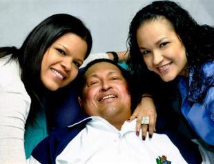 Venezuela releases first photos of sick Chavez