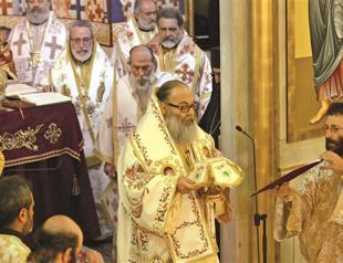 Greek Orthodox leader enthroned in Damascus