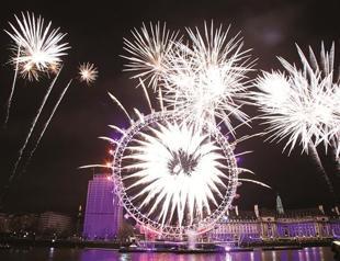 World celebrates 2013 with joy