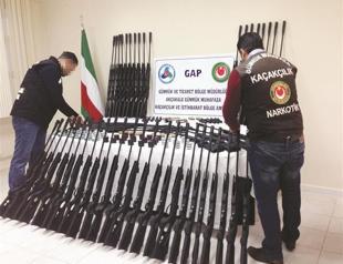 Turkey seizes huge arms cache to Syria