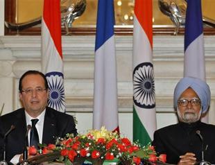 Rafale jets top agenda on Hollandes India trip