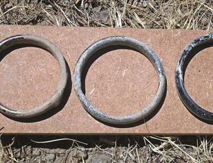 Roman bracelets found in Central Anatolia