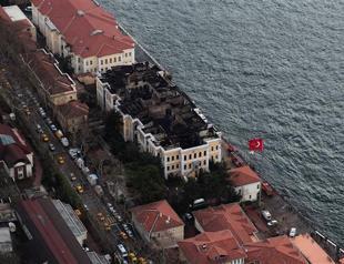 Galatasaray University fire ‘began at lift’