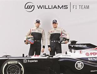 Williams takes wraps off car for new season
