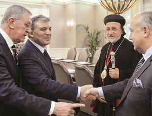 Turkish President Gül meets Syriac Church leader