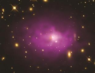 Youngest black hole created by explosion