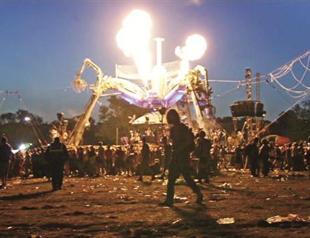 F screens a documentary of a party