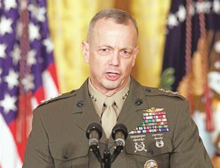 Top US General declines NATO post