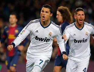 Ronaldo double helps Real sink Barca