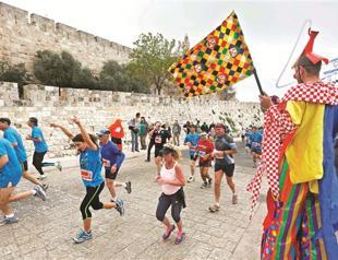 Boycott call fails to stop marathon in Jerusalem