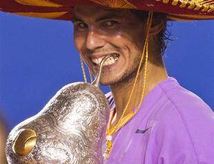 Nadal routs Ferrer to win Mexican Open