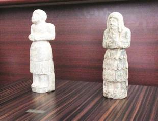 Two historic statues seized