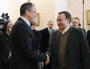 Top Syria opposition official meets Russias Lavrov