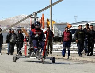Turkish locals redesign helicopter after crash