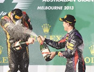 Lotus’ Raikkonen triumphs in season-opening Aussie GP