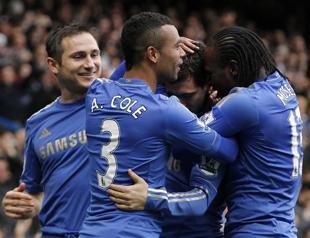 Pair arrested at Chelsea game: police