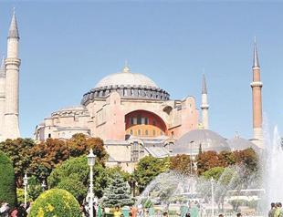 Hagia Sophia ranks first in popularity