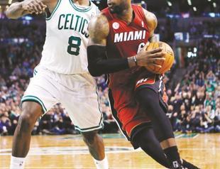 Heat beat Boston for 23rd win in a row