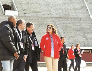 Madrid mayor hails first Olympic visit