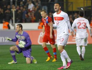 Turkey looses friendly match against Czech Republic 2-0
