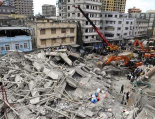 Tanzanias economic capital Dar es Salaam building collapse toll hits 25