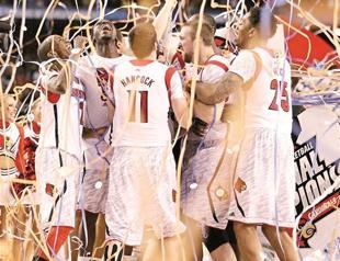 Louisville triumphant in NCAA championship